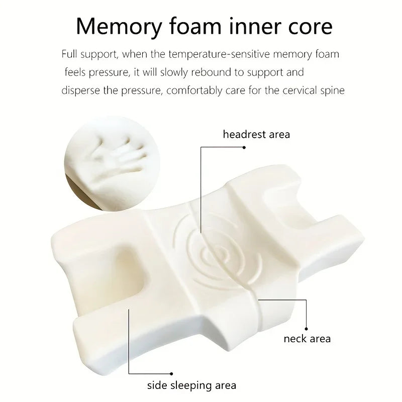 Lumequest Anti-Aging, Anti-Wrinkle Memory Foam Pillow